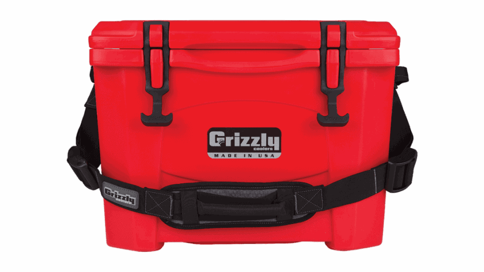 red Grizzly 15 w/Carry Strap - Front View