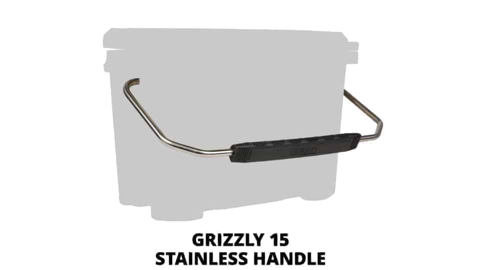grizzly 15 stainless steel cooler handle