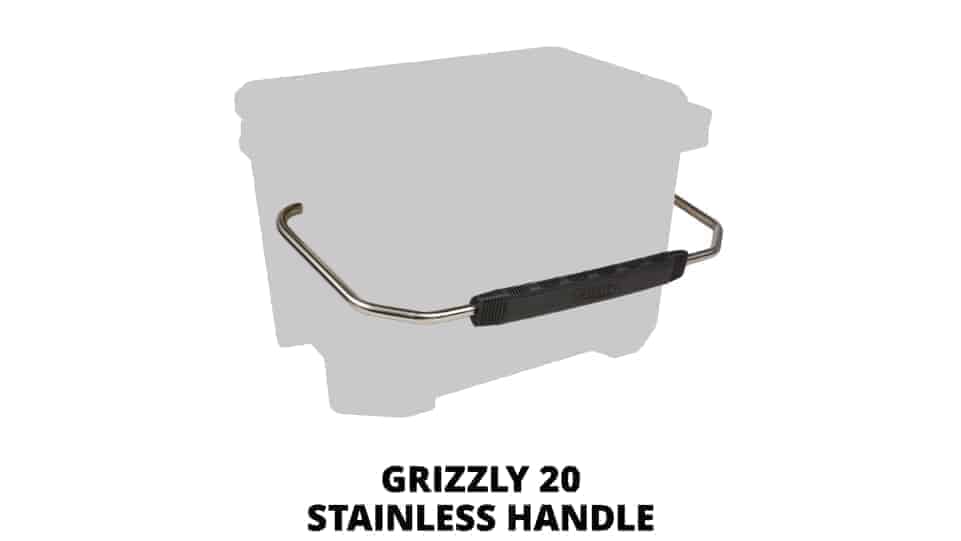 grizzly 20 stainless steel cooler handle