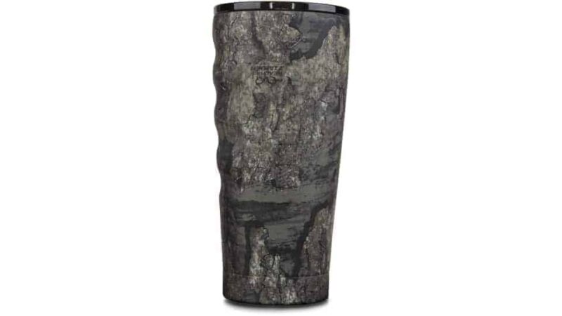 20 oz grizzly grip cup with realtree timber finish