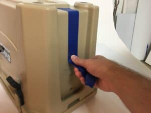 How To Install Cooler Handle, Prep With Tape