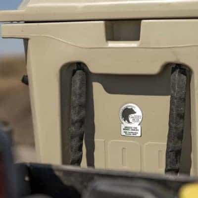 what makes a cooler bear proof, IGBC certified seal on grizzly cooler