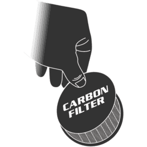 Blind Carbon Filter Installation