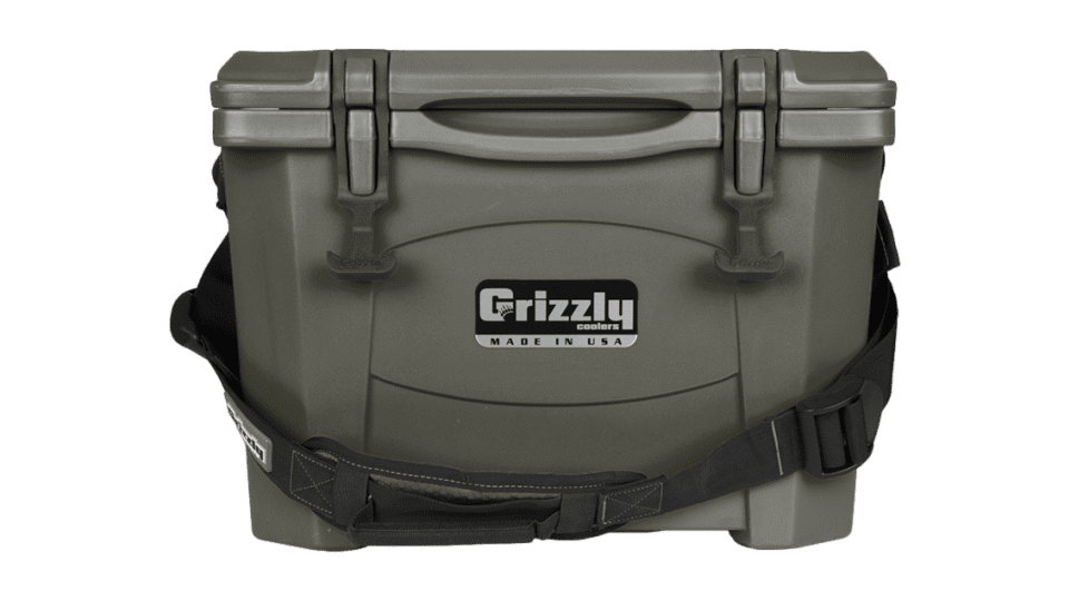 Grizzly 15 Cooler - Small Ice Chest, 15 QT Cooler