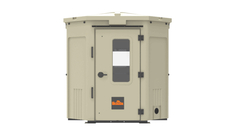 Alpha Gunner Hunting Blind - Grizzly Coolers